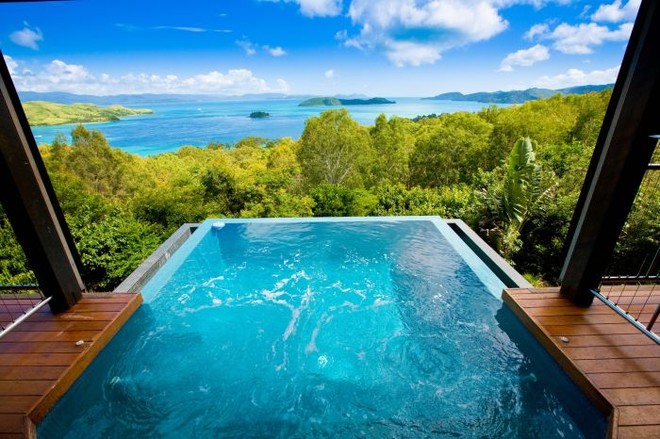 Clearwater has an enormous deck with bbq and lovely plunge pool - Hamilton Island Audi Race Week 2010 © Kristie Kaighin http://www.whitsundayholidays.com.au